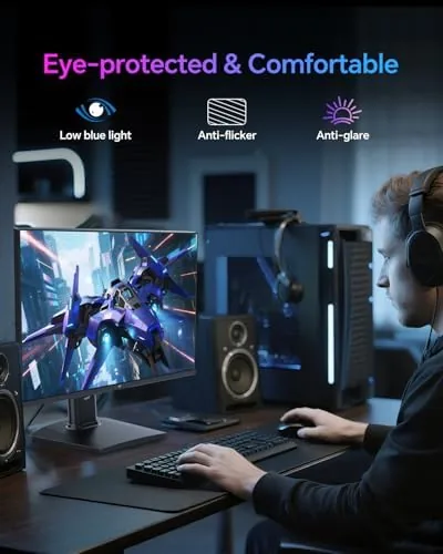 The KTC 24 Inch Gaming Monitor 180Hz - 2K 1440P Computer compared in context