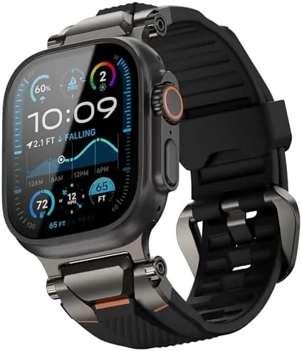 Overview of the ULTIMAL Rugged Band for Apple Watch Ultra 3/2/1 49mm, Series