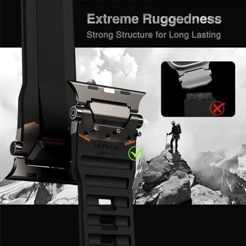 Testing the ULTIMAL Rugged Band for Apple Watch Ultra 3/2/1 49mm, Series over two weeks