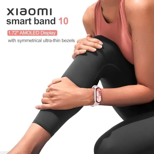 Close look at the XIAOMI Mi Smart Band 10 (2025) - 1.72" AMOLED Display build quality