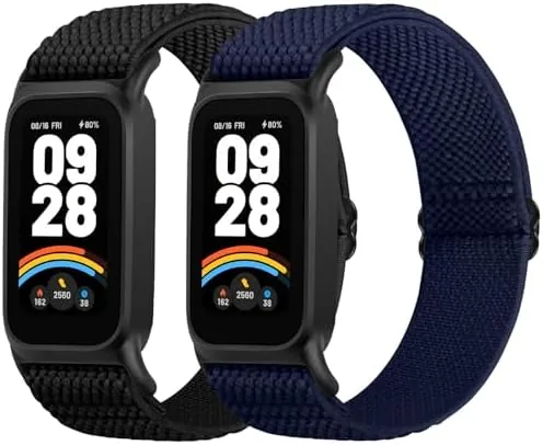 2 Pack Elastic Bands Compatible with Xiaomi Smart Band 9 Active Women Men, Soft Review: Tested and Rated