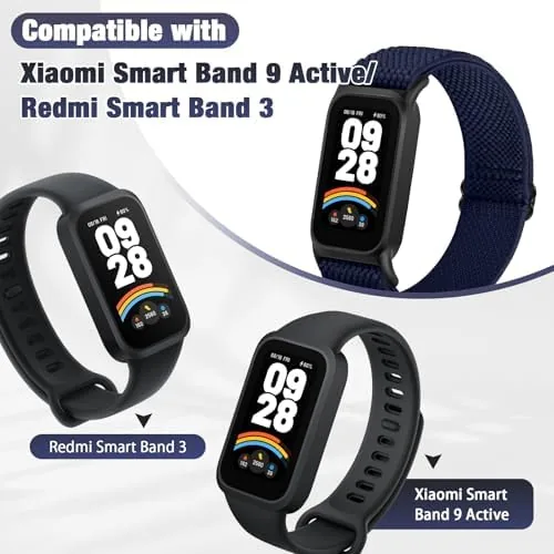 Another view of the 2 Pack Elastic Bands Compatible with Xiaomi Smart Band 9
