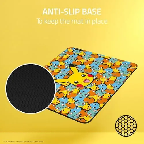 The Razer Gigantus V2 Soft Gaming Mouse Pad (Medium), Pokémon Edition in real use