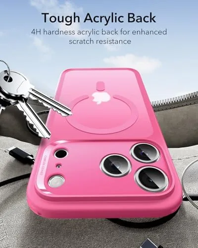 The ESR for iPhone 17 Pro Max Case for MagSafe, Camera compared in context