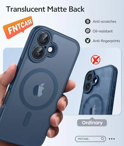 The FNTCASE for iPhone 17 Case, Compatible with Magsafe, Glass Screen compared in context