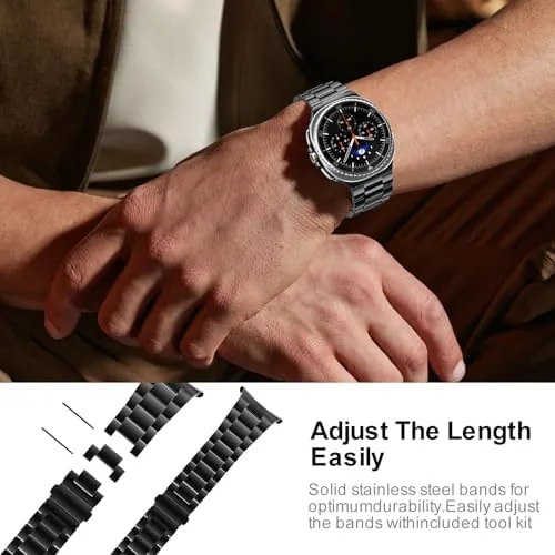 The SPGUARD Metal Band for Samsung Galaxy Watch 9/8 40mm/44mm/8 Classic compared in context