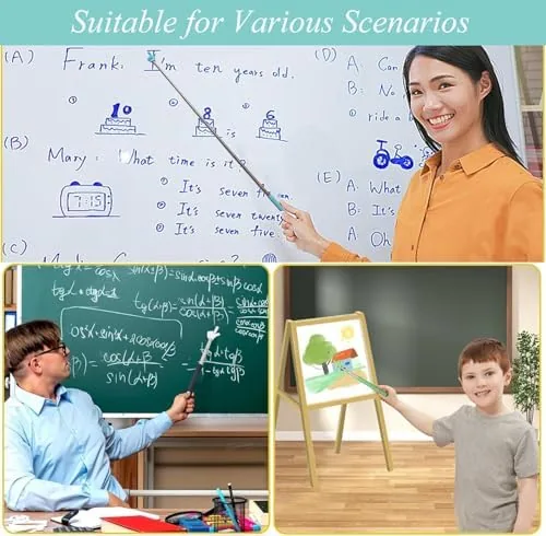 The 5Pcs Pointer Finger Stick, Five Colors | Multipurpose Teacher Supplies compared in context