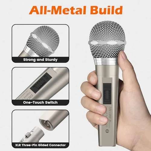 Using the microphone with a mixer and audio cables