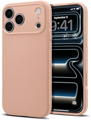 Spigen for iPhone 17 Pro Max Case, Liquid Air [TPU Covered Camera Control] [No Review: Tested and Rated