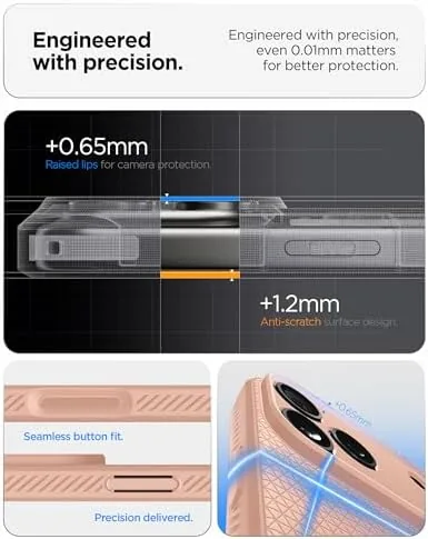 Another view of the Spigen for iPhone 17 Pro Max Case, Liquid Air [TPU