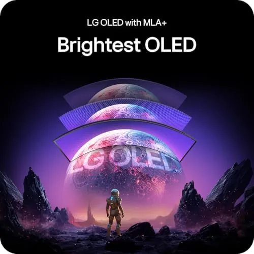 Fast paced game action shown on the curved OLED screen