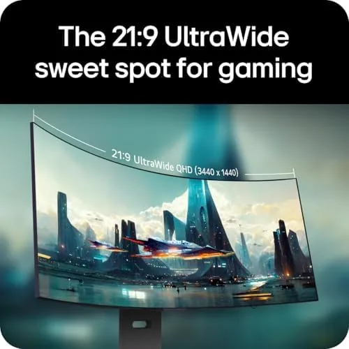 Monitor comparison lineup on a desk showing curve differences