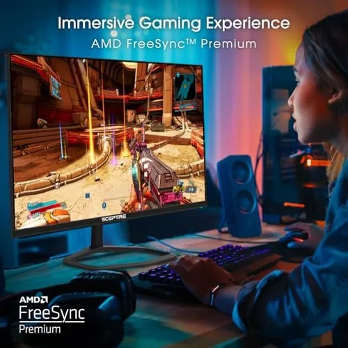 The New! Sceptre 24.5-inch Gaming Monitor 240Hz 1ms DisplayPort x2 HDMI compared in context