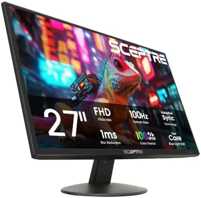 The Sceptre Prime 4K IPS 27" 3840 x 2160 UHD Monitor compared in context