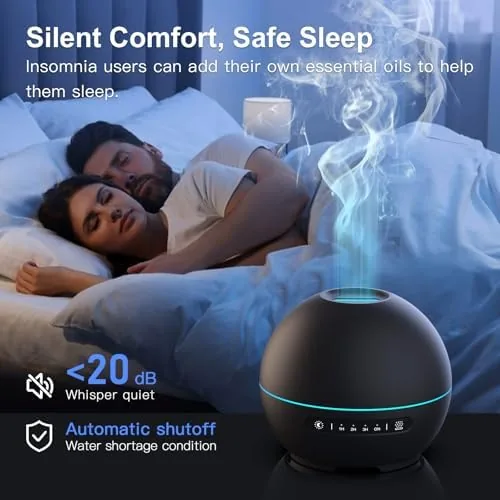 The THIMONES 2 Pack Essential Oil Diffuser for Home - 200ml in real use