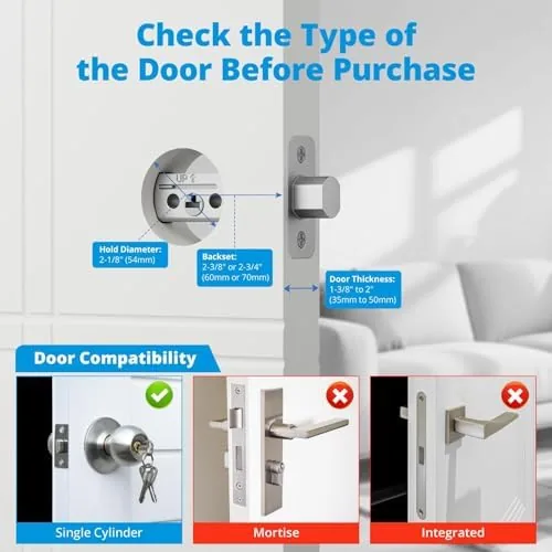 Testing the WiFi Smart Lock Fingerprint Keyless Entry Door Lock Keypad Deadbolt over two weeks