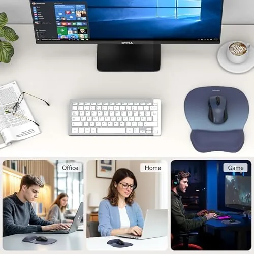 Testing the TECKNET 2 Pack Gel Ergonomic Mouse Pad with Wrist Rest over two weeks