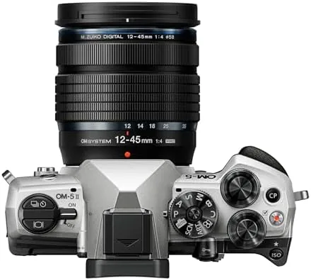 Close look at the OM SYSTEM OM-5 Mark II SLV w/M.ZUIKO Digital ED 12-45mm build quality