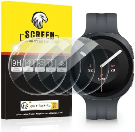 Overview of the SPGUARD For Samsung Galaxy Watch 9/8 40mm Screen Protector [4-Pack]