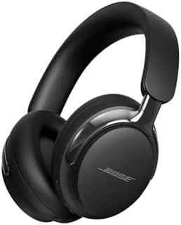 Bose QuietComfort Ultra 2nd Gen headphones in black on a flat surface