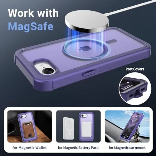 The jaroco Magnetic for iPhone 17e Case& iPhone 16e Case Dark in real use