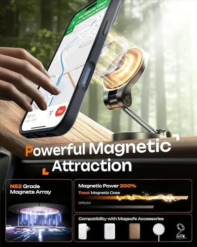 Another view of the TOCOL for iPhone 17 Pro Max Case, Compatible with MagSafe