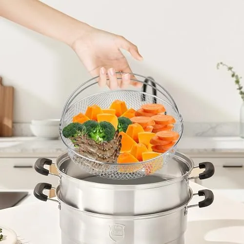 The Air Fryer Basket with 2 Food Tongs | 8.27In Air compared in context