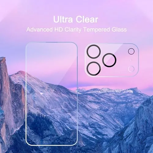 The camera lens protectors installed over the rear camera array