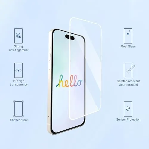 Close look at the Ailun 3 Pack Screen Protector for iPhone 17 Pro Max build quality