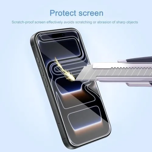 Another view of the Ailun 3 Pack Screen Protector for iPhone 17 Pro Max