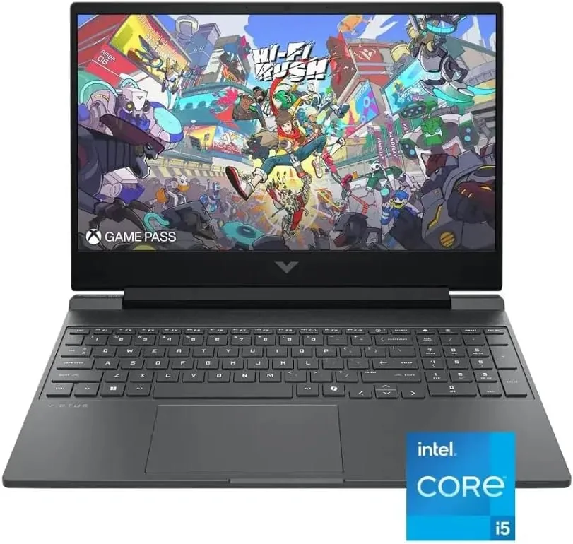 Close look at the HP HP 15-fa2013dx Victus 15.6" 144Hz Full HD Gaming Laptop build quality