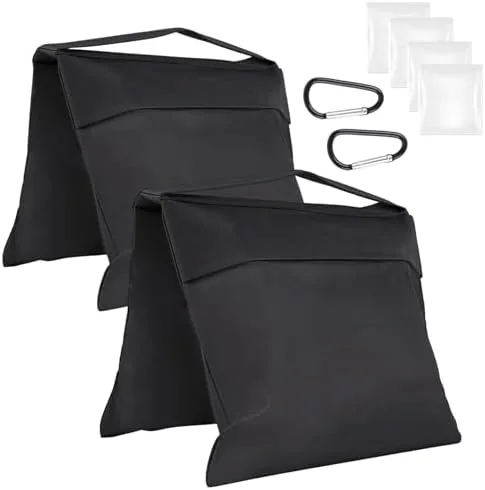 Rindion 2 Pack Sand Bags, Black Sand Bags for Weight, Heavy Duty Sandbags for Review: Tested and Rated
