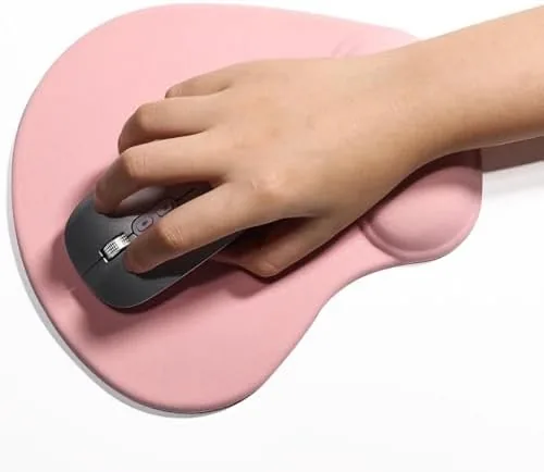 Close look at the Ergonomic Mouse Pad with Wrist Rest, Gel Wrist Support Mousepad build quality