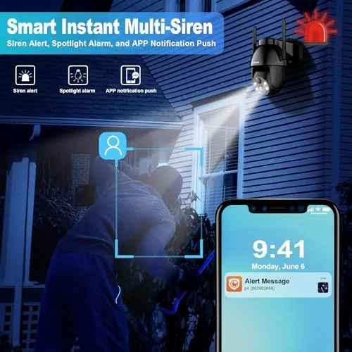 Another view of the SeeVision Solar Security Cameras Wireless Outdoor, 2K PTZ WiFi 3MP