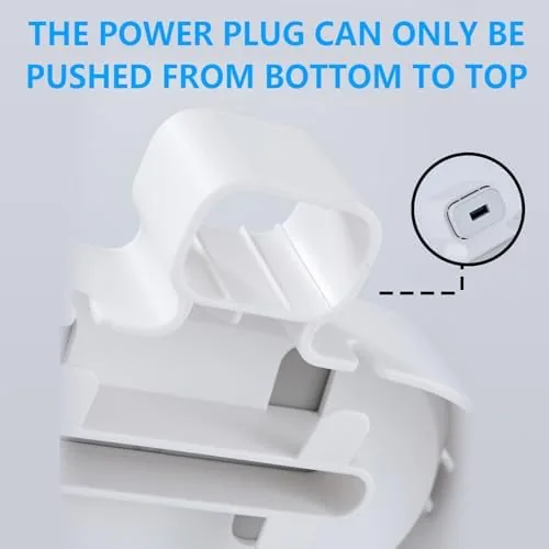 The Universal TV Streamer Mount Holder for Google TV Streamer 4K in real use