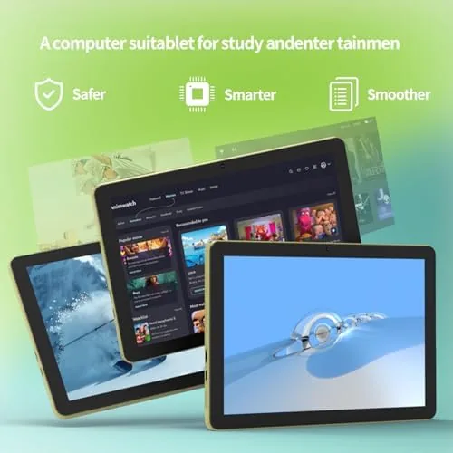 Detail shot of the Android 15 Tablet 10 inch Tablets, 20GB RAM 128GB ROM features