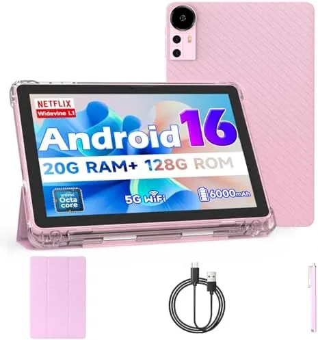Overview of the Android 16 Tablet 10 inch Tablets, 20GB RAM 128GB ROM