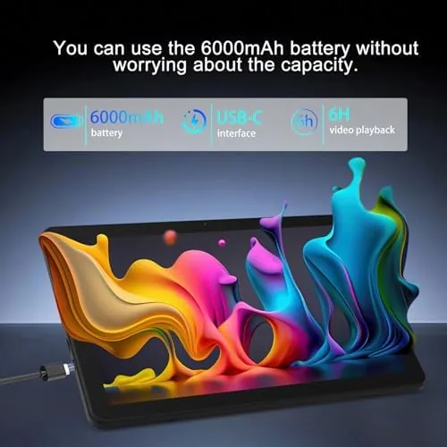 Another view of the Android 16 Tablet 10 inch Tablets, 20GB RAM 128GB ROM