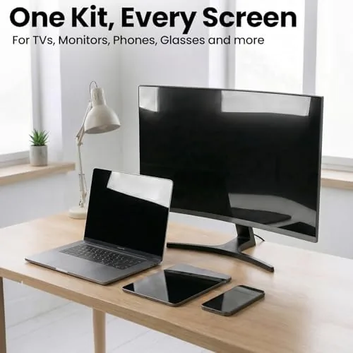 Detail shot of the EVEO® TV Screen Cleaner Spray (Streak-Free) TV Screen Cleaner for features