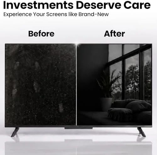 Another view of the EVEO® TV Screen Cleaner Spray (Streak-Free) TV Screen Cleaner for
