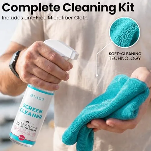 Testing the EVEO® TV Screen Cleaner Spray (Streak-Free) TV Screen Cleaner for over two weeks