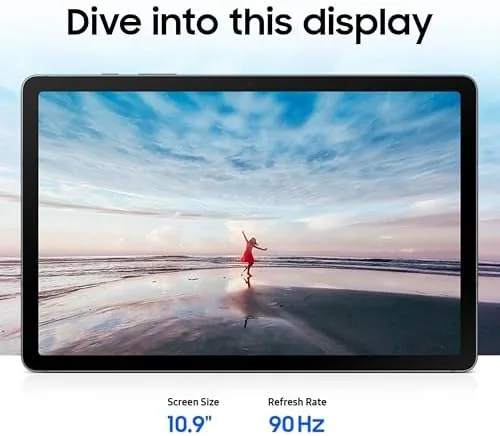 Close look at the Samsung Galaxy Tab S10 Lite, 6GB RAM, 128GB, 2TB Expand build quality