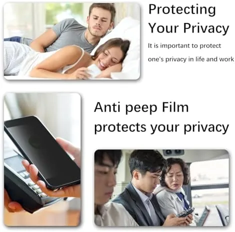 The 2 Pack Privacy Screen Protector for iPhone 17 6.3-inch | compared in context