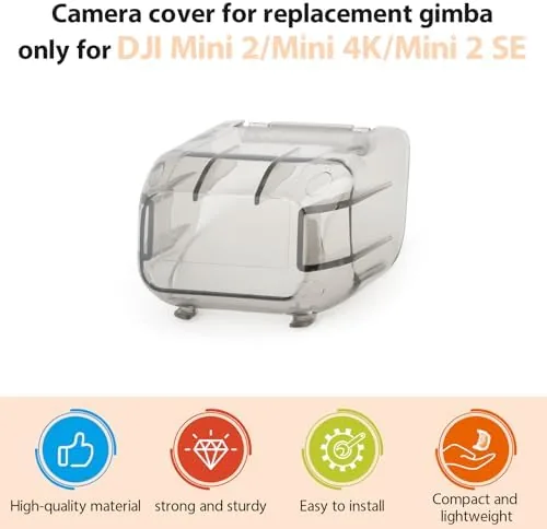 Close look at the for DJI Mavic Mini 4K Gimbal Camera Protector Lens Dustproof build quality