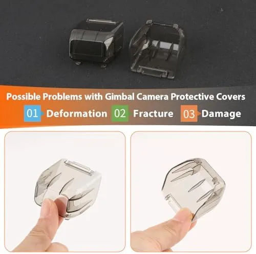 The for DJI Mavic Mini 4K Gimbal Camera Protector Lens Dustproof in real use