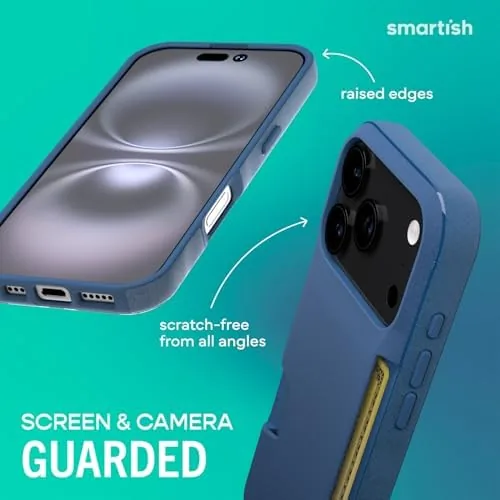 The Smartish iPhone 17 Pro Wallet Case, Card Holder, Wallet Slayer compared in context