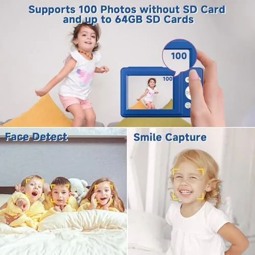 The Digital Camera, 44MP Compact Camera, FHD 1080P Point and Shoot in real use