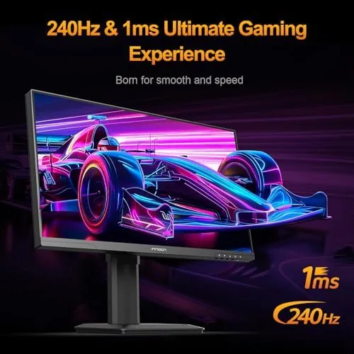 The INNOCN 24.5" 2K QHD 2560x1440P 240Hz Mini LED Gaming Monitor in real use