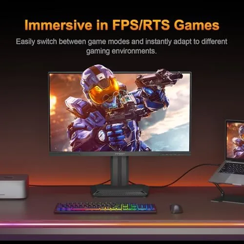 Another view of the INNOCN 24.5" 2K QHD 2560x1440P 240Hz Mini LED Gaming Monitor