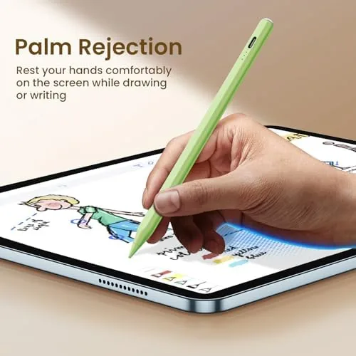 Another view of the Hastraith Stylus Pen for iPad 2018-2026,13Min Fast Charge Apple iPad